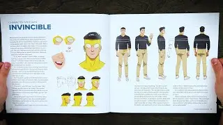 Artbook ASMR - The Art of Invincible Season 1 - Flip Through, Relaxing, Page Turning
