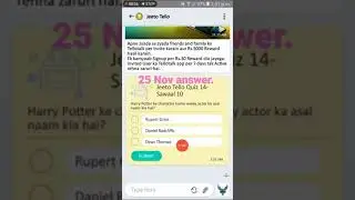 25 Nov tello talk correct answer tello talk today question answer.