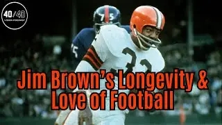 Jim Brown: Longevity and Why He Chose Football | Conversation with Dave Zirin