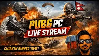 PUBG PC LIVE 🔴 | Chicken Dinner Hunt with Friends I NEPALI Gamer with INDIAN Friends I
