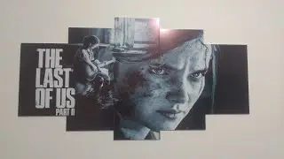 The Last Of Us II-Unboxing Decorative Picture(placa decorativa/quadro)