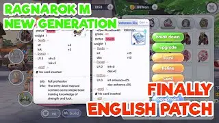 RAGNAROK M NEW GENERATION ENGLISH PATCH | FINALLY ENGLISH PATCH IS HERE