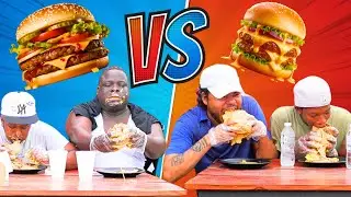 EL QUE COMA M&Aacute;S R&Aacute;PIDO ESTA HAMBURGUESA 🍔 SE LLEVA EL PREMIO ( IMPACTANTE FINAL ) 😱