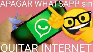 📱⛔ Cómo APAGAR WHATSAPP SIN DESACTIVAR INTERNET en tu MÓVIL (PAUSAR WHATSAPP SIN QUITAR INTERNET)