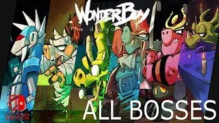 Wonder Boy The Dragon's Trap - All Bosses (Nintendo Switch)