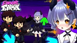 vtubers y Neiro les cuento de mi mod Romántico de FNF