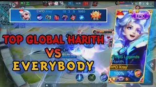 TOP GLOBAL HARITH SKIN M1 EVOS LEGENDS | Xray Official | Mobile Legends