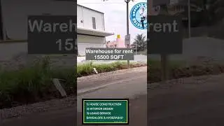 warehouse for rent || 15500 square feet Bangalore city || chikkagudi area