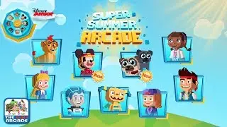 Super Summer Arcade: The Lion Guard - Super Bunga Bros (Disney Junior Games)