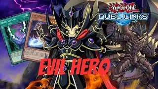 Ladder climbing with Evil HEROS| EVIL HERO DECK Yugioh Duel Links