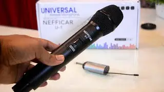 Nefficar Reporter Wireless Mic Unboxing and Overview