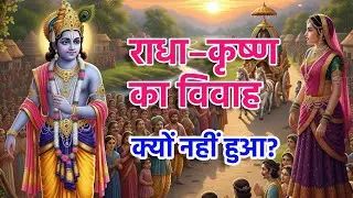 Radha Krishna Vivah Kyun Nahi Hua? 😲 असली कारण | Why Krishna Didn't Marry Radha! #radhakrishna