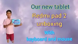 Our new tablet unboxing with keyboard and mouse # DST world 2016 # smaran tej videos # videos 