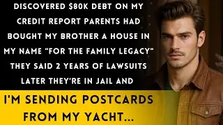 FAMILY Used My CREDIT To Buy BROTHER A House.. Left Me With $80K DEBT Then..
