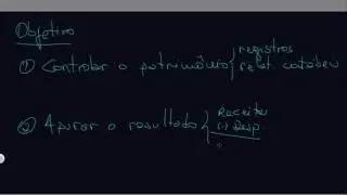 CONTABILIDADE GERAL - Aula 6: Situação líquida. Exercício.