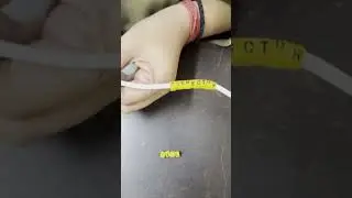 Name your cable for easy understanding with Cable Markers| Cable Connector Nagpur #shorts #gadgets