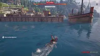 Assassin's Creed Odyssey Get Fire Arrow with Blazer Fire Destroy Athenian Supplies