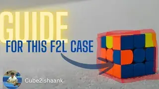 A guide for beginners to advanced solvers for this f2l case