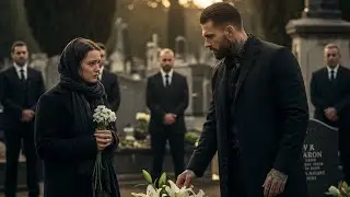Poor Girl Found Strangers in Suits Around Her Mother’s Grave— The Mafia Boss Was Standing in Silence