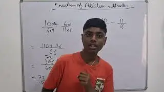 Bhinn ka jod ghatav for kids | how to solve fraction of addition subtraction questions | fraction 
