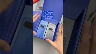 Unboxing siri Google Pixel 10 (Malaysia)