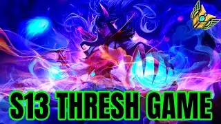 S13 Thresh Gameplay vs Pyke - League of Legends [FULL GAME]