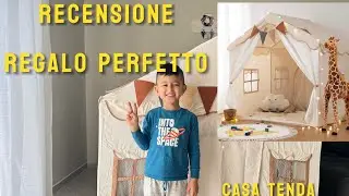 Recensione casa tenda/amazon montaggio insiem Elia bimbo bionico portatore di impianto cochleare