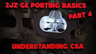 Анализ и микрополировка выпускного канала 2JZ &mdash; CSA Breaking & Surface Finish | Часть 4