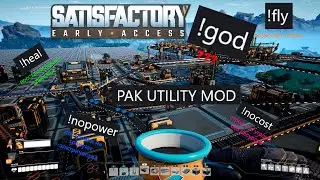 Satisfactory pak utility mod ГАЙД