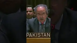 Pakistani & Israeli reps argue in UN Security Council - BBC URDU
