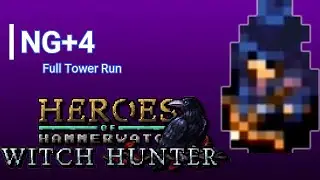 Heroes of Hammerwatch NG+4 Solo Witch Hunter (full run)