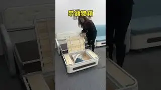 Multifunctional sofa bed, one bed, two.