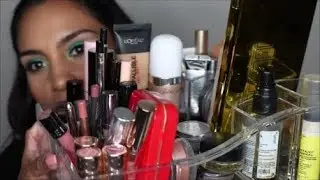 weekly makeup basket