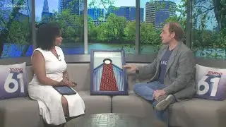 Abstract art with recycled windows | CT Creative Futures
