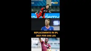 Replacements in Teams for IPL 2021 UAE Leg | SKY247