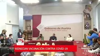 Secretario de Salud de Puebla informa que hoy inicia la jornada de vacunaci&oacute;n