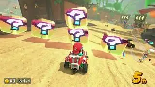 Mario Kart World - Special Cup 50cc: Acorn Heights 1st Place | Sightseeing Mario Tiny Titan Gameplay