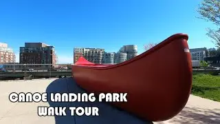 4k Toronto Walk Tour In Canoe Landing Park | City Place Toronto