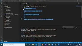 To reverse a String using JavaScript- Chapter 6 #javascript #strings