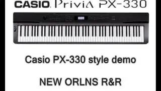 Casio PX-330 rhythm demo