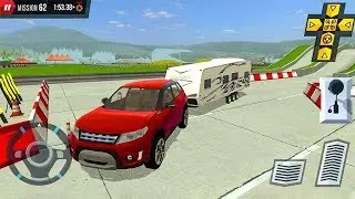 Camper Van Truck Driving - Multi Level Parking 5 Airport - Android Gameplay