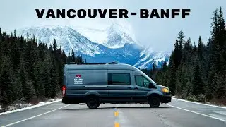 Solo Winter Camping Road Trip to the Canadian Rockies