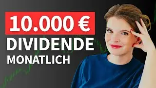 Von 10.000 € Dividende leben: SO viel Vermögen brauchst du!