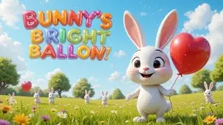 🎈 Bunny&rsquo;s Bright Balloon | Original Nursery Rhyme for Kids | Fun 3D Cartoon Animation