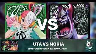 Gecko Moria VS Uta | Win-a-Box Tournament | One Piece TCG | OP06 Gameplay