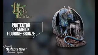 Lisa Parker Protector of Magick Bronze | Nemesis Now