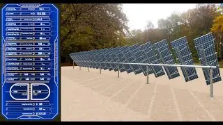 Dual Axis Solar Tracker Table 2x10x2 0 55 and 25 Degree