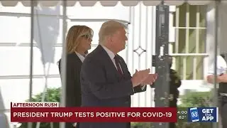 Video: Trump has COVID-19; he and first lady show 'mild symptoms'