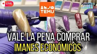 Probando imanes baratos de temu para esmaltes cat eye