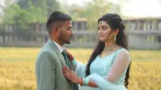 *# Ring ceremony** Rajat weds Shubha. beautiful couple. God gift studio. cont 9872384781